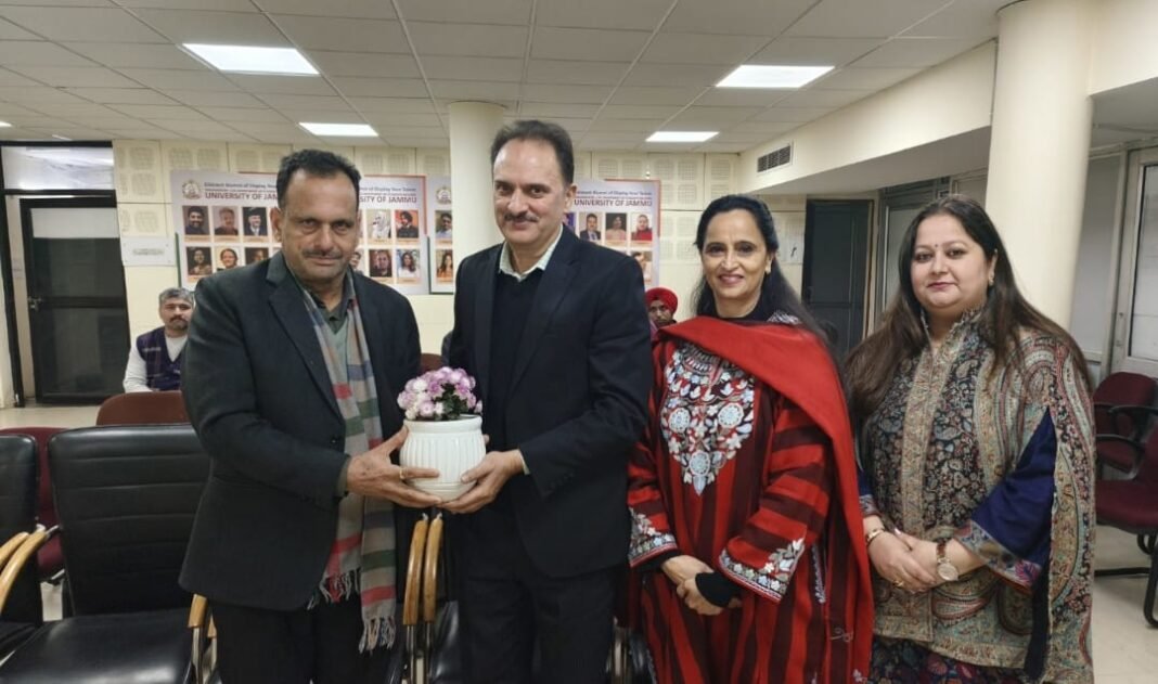 Expert Lecture on the topic ‘Spiritualizing Life and Living’ held at University of Jammu