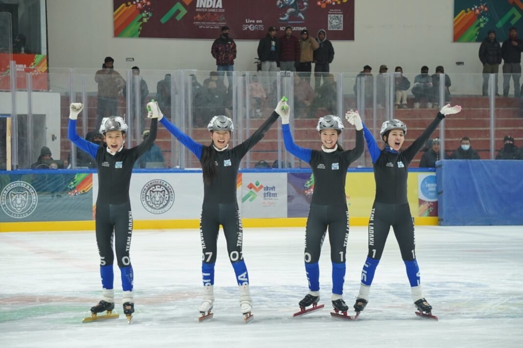 KIWG 2026: Chandigarh Shock Ladakh to Set Up Men’s Ice Hockey Final Clash with Army; Ladakh Women Win First Gold
