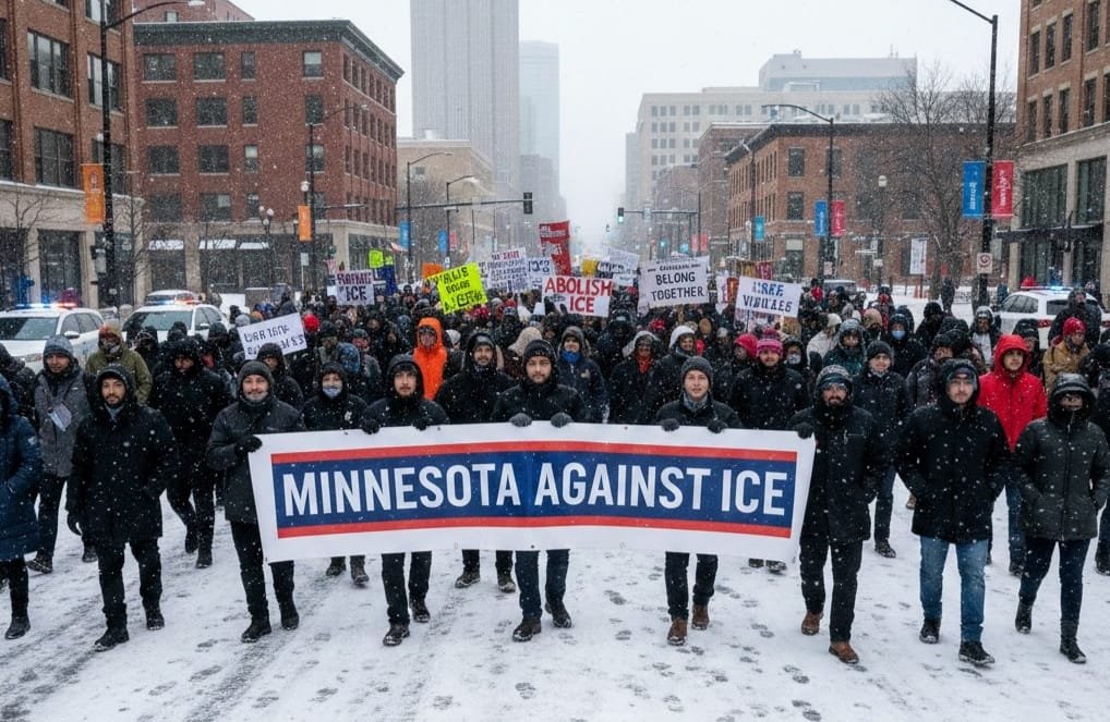 ICE Crackdown Unites U.S. Citizens as Minnesota Emerges as a Symbol of Resistance