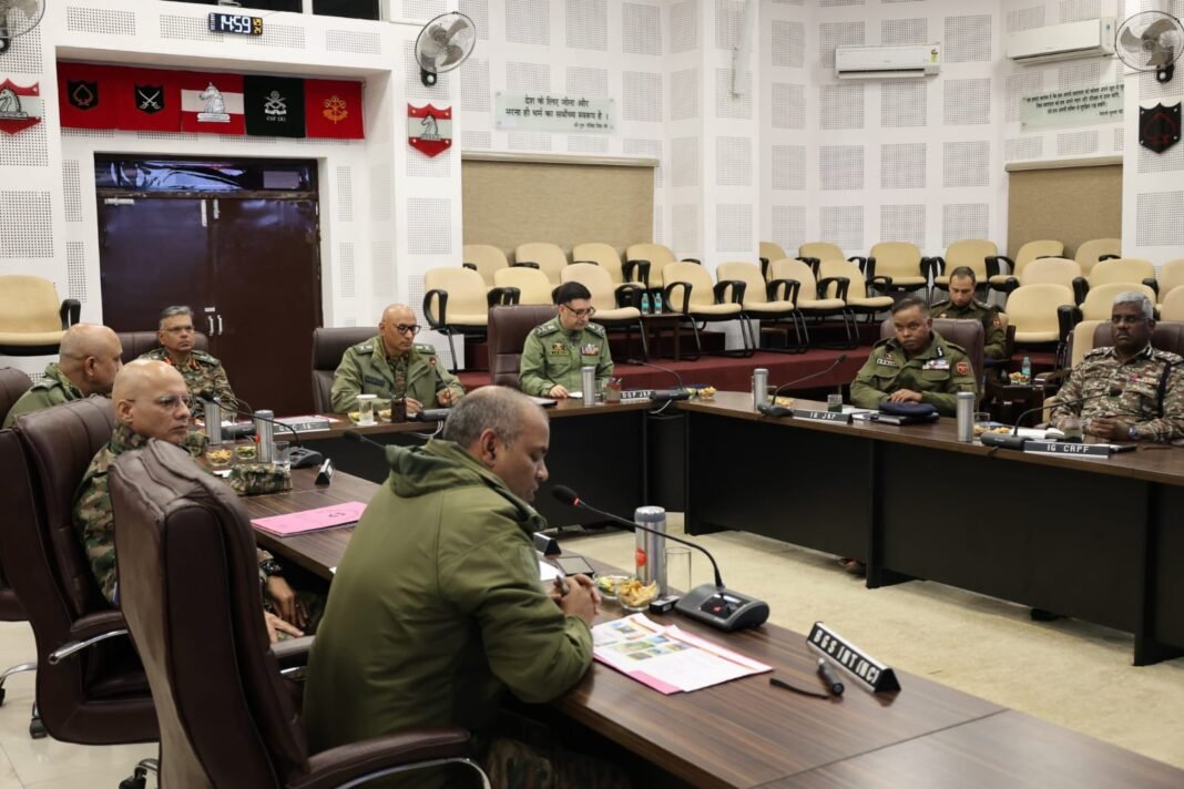 Northern Command Chief Reviews Evolving Security Scenario in Jammu Region