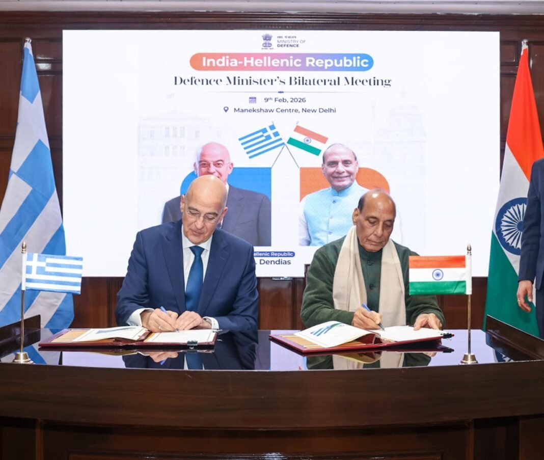 India–Greece Deepen Strategic Partnership During High-Level Defence Talks in New Delhi