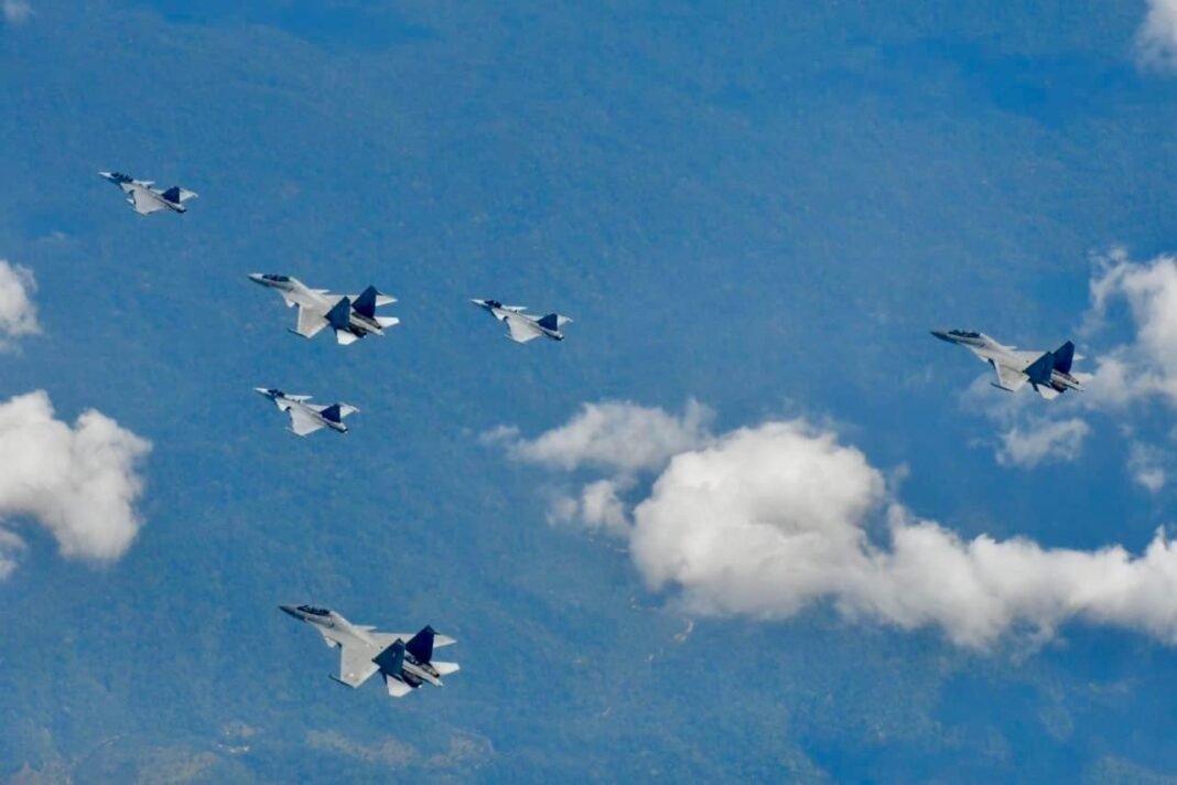 Indian Air Force Conducts Joint Exercise with Royal Thai Air Force in Indian Ocean